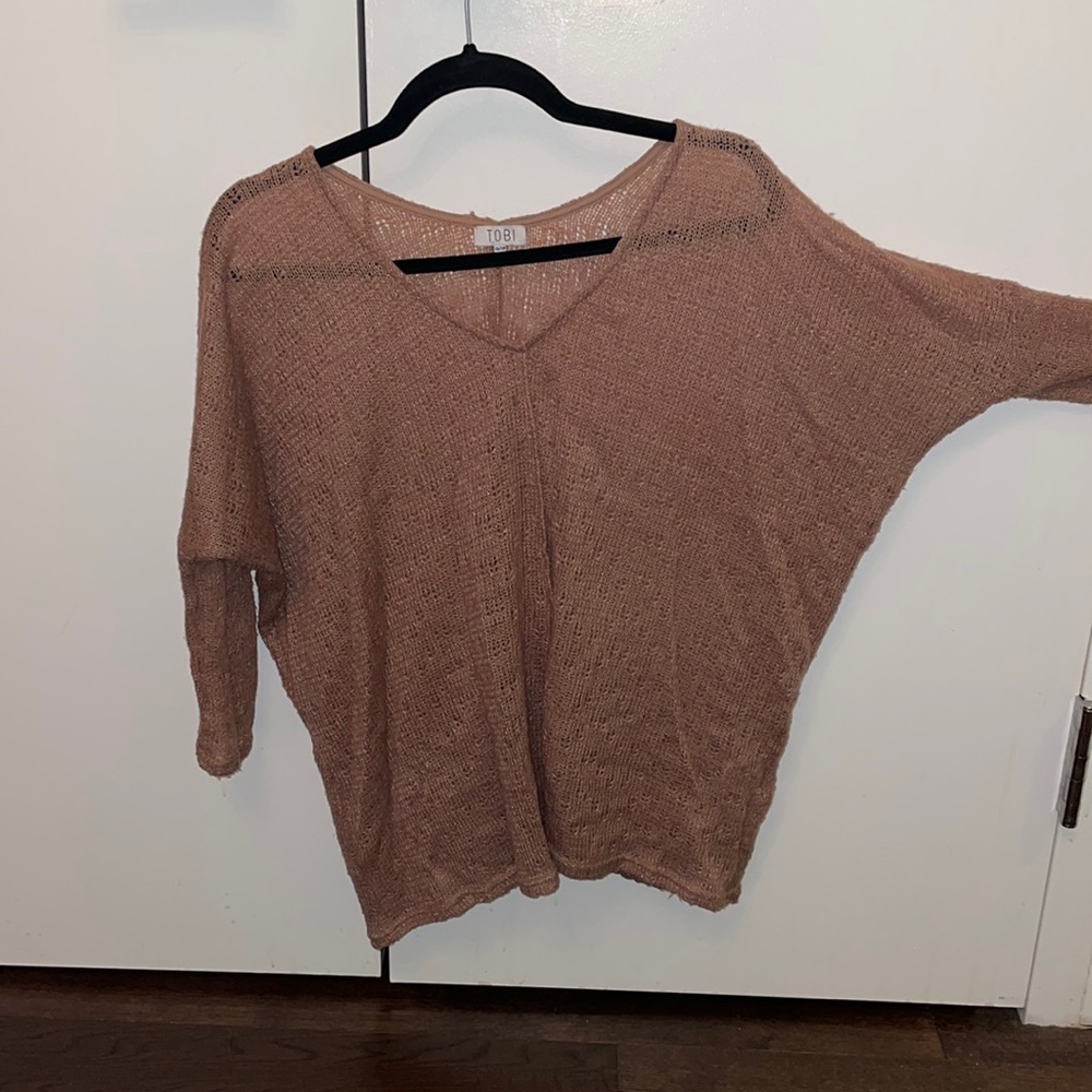 XS brown sweater